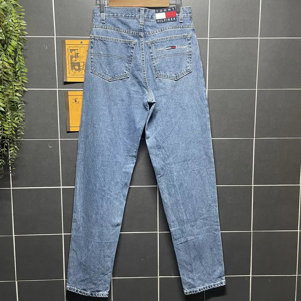 90s Tommy Hilfiger 타미힐피거 배기핏 데님팬츠